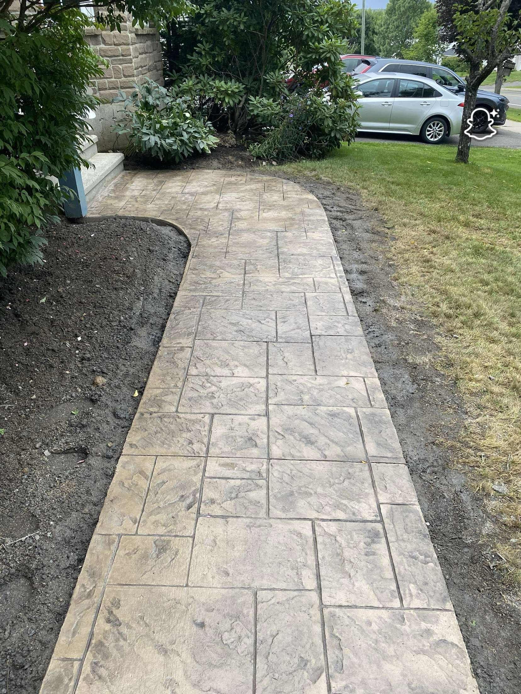 Stamped Concrete Detail